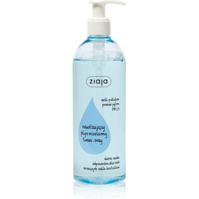 Ziaja De-makijaż nawilżający płyn micelarny 390 ml Ziaja De-makijaż nawilżający płyn micelarny 390 ml