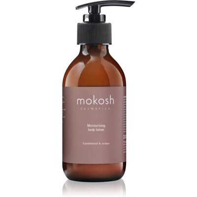 Mokosh Sandalwood & Amber nawilżające mleczko do ciała 200 ml Mokosh Sandalwood & Amber nawilżające mleczko do ciała 200 ml
