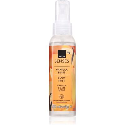 Avon Senses Vanilla Bliss spray do ciała dla kobiet 100 ml Avon Senses Vanilla Bliss spray do ciała dla kobiet 100 ml