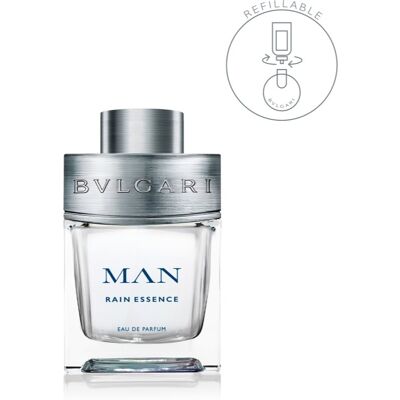 BVLGARI Bvlgari Man Rain Essence woda perfumowana flakon napełnialny dla mężczyzn 60 ml BVLGARI Bvlgari Man Rain Essence woda perfumowana flakon napełnialny dla mężczyzn 60 ml
