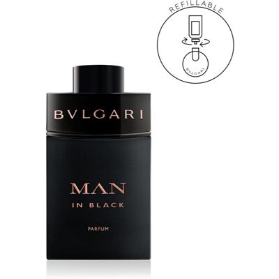 BVLGARI Bvlgari Man In Black Parfum perfumy napełnialny dla mężczyzn 150 ml BVLGARI Bvlgari Man In Black Parfum perfumy napełnialny dla mężczyzn 150 ml