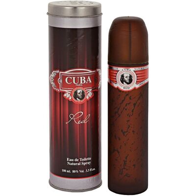 Fragluxe Cuba Red Eau de Toilette Spray dla Mężczyzn - 100ml Fragluxe Cuba Red Eau de Toilette Spray dla Mężczyzn - 100ml