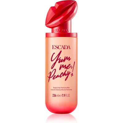 Escada Yum Me! Peachy Body & Hair Mist mgiełka perfumowana do ciała i włosów dla kobiet 236 ml Escada Yum Me! Peachy Body & Hair Mist mgiełka perfumowana do ciała i włosów dla kobiet 236 ml