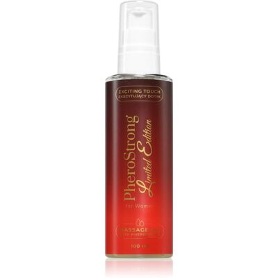 PheroStrong Massage Oil With Pheromones olejek do masażu z feromonami dla kobiet Limited Edition 100 ml PheroStrong Massage Oil With Pheromones olejek do masażu z feromonami dla kobiet Limited Edition 100 ml