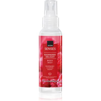 Avon Senses Raspberry Delight odświeżający spray do ciała 100 ml Avon Senses Raspberry Delight odświeżający spray do ciała 100 ml