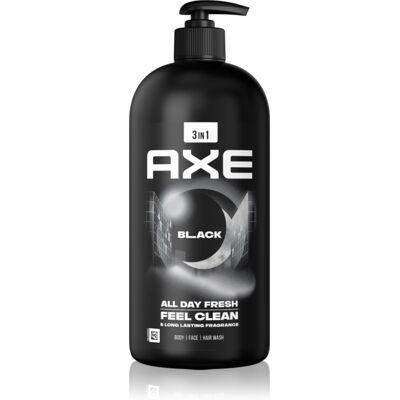 Axe Black żel pod prysznic do twarzy, ciała i włosów 900 ml Axe Black żel pod prysznic do twarzy, ciała i włosów 900 ml