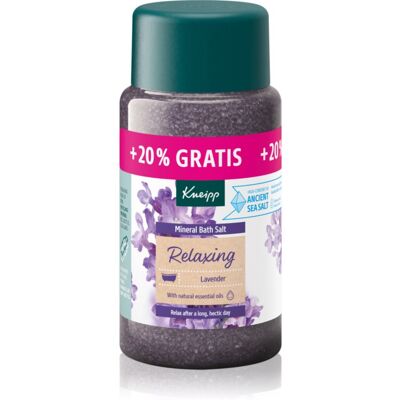 Kneipp Relaxing Lavender sól do kąpieli Lavender 600 g Kneipp Relaxing Lavender sól do kąpieli Lavender 600 g