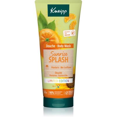 Kneipp Sunrise Splash żel pod prysznic Mandarin & Bio Sunflower 200 ml Kneipp Sunrise Splash żel pod prysznic Mandarin & Bio Sunflower 200 ml