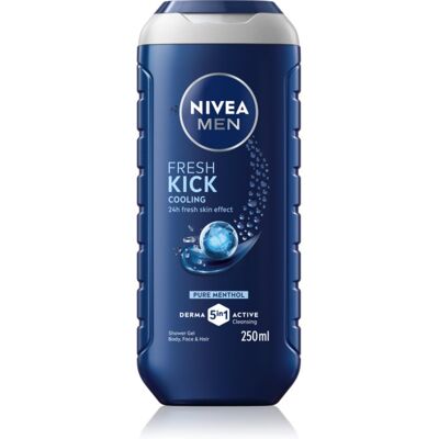 NIVEA MEN Fresh Kick żel pod prysznic dla mężczyzn 250 ml NIVEA MEN Fresh Kick żel pod prysznic dla mężczyzn 250 ml