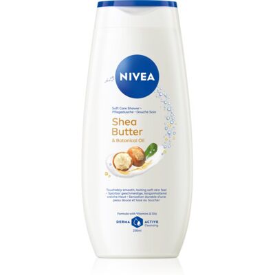 Nivea Soft Care Shea Butter & Botanical Oil Żel pod prysznic - Żel pod prysznic Nivea Soft Care Shea Butter & Botanical Oil Żel pod prysznic - Żel pod prysznic
