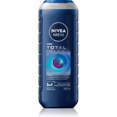 NIVEA MEN Total Relax relaksujący żel pod prysznic 500 ml NIVEA MEN Total Relax relaksujący żel pod prysznic 500 ml