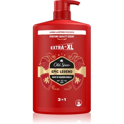 Old Spice Epic Legend żel pod prysznic do twarzy, ciała i włosów 1000 ml Old Spice Epic Legend żel pod prysznic do twarzy, ciała i włosów 1000 ml