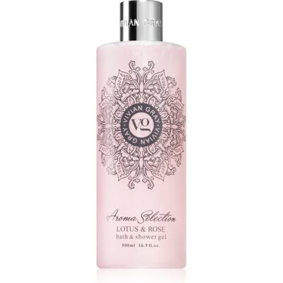 Vivian Gray Aroma Selection Lotus & Rose żel do kąpieli i pod prysznic 500 ml Vivian Gray Aroma Selection Lotus & Rose żel do kąpieli i pod prysznic 500 ml