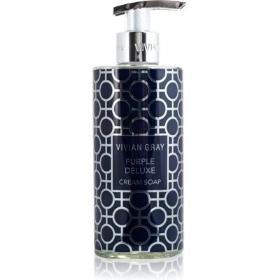 Vivian Gray Purple Deluxe Jasmine & Patchouli luksusowe mydło w płynie do rąk perfumowany 400 ml Vivian Gray Purple Deluxe Jasmine & Patchouli luksusowe mydło w płynie do rąk perfumowany 400 ml