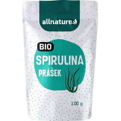 Allnature Spirulina BIO naturalny przeciwutleniacz w jakości BIO 100 g Allnature Spirulina BIO naturalny przeciwutleniacz w jakości BIO 100 g
