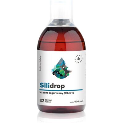 Aura Herbals Silidrop Organiczny Krzem 500ml - Suplement diety Aura Herbals Silidrop Organiczny Krzem 500ml - Suplement diety