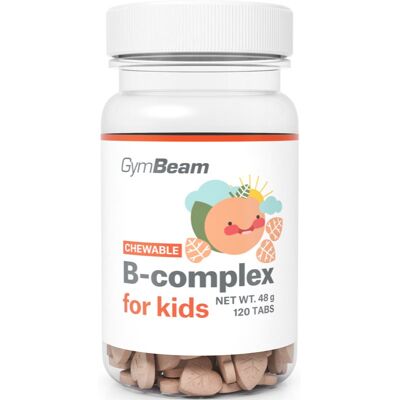 GymBeam B-Complex for Kids kompleks witamin z grupy B dla dzieci smak Apricot 82 g GymBeam B-Complex for Kids kompleks witamin z grupy B dla dzieci smak Apricot 82 g