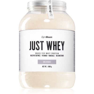 GymBeam Just Whey białko serwatkowe z enzymami trawiennymi smak Unflavored 1000 g GymBeam Just Whey białko serwatkowe z enzymami trawiennymi smak Unflavored 1000 g