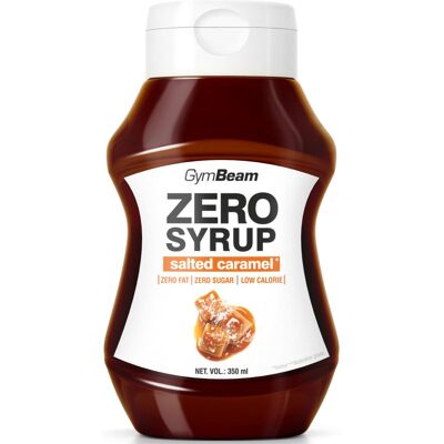 GymBeam Zero Syrup polewa Zero kalorii smak Salted Caramel 350 ml GymBeam Zero Syrup polewa Zero kalorii smak Salted Caramel 350 ml