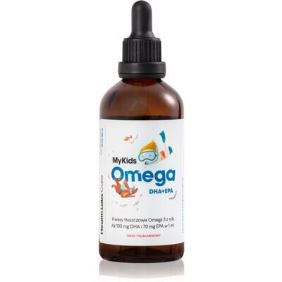 Health Labs Care MyKids Omega DHA+EPA 100ml - Truskawka - Suplement Health Labs Care MyKids Omega DHA+EPA 100ml - Truskawka - Suplement