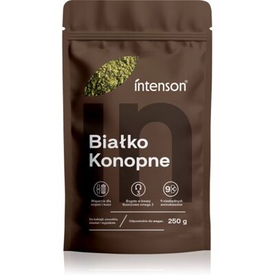 Intenson Białko konopne białko konopne 250 g Intenson Białko konopne białko konopne 250 g