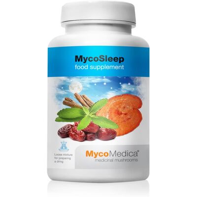 MycoMedica MycoSleep Reishi Grzybek Suplement - 90g MycoMedica MycoSleep Reishi Grzybek Suplement - 90g