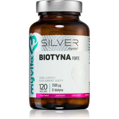 MyVita Biotyna Forte - 2500mcg - Skóra, Włosy, Paznokcie MyVita Biotyna Forte - 2500mcg - Skóra, Włosy, Paznokcie