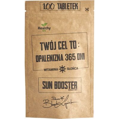 Simple Day Sun Booster - 100 Tabletek Suplement diety na naturalne opalanie Simple Day Sun Booster - 100 Tabletek Suplement diety na naturalne opalanie