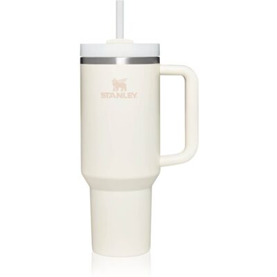 Stanley Quencher H2.O FlowState™ Tumbler kubek ze stali nierdzewnej ze słomką duży Cream Tonal 1 szt. Stanley Quencher H2.O FlowState™ Tumbler kubek ze stali nierdzewnej ze słomką duży Cream Tonal 1 szt.