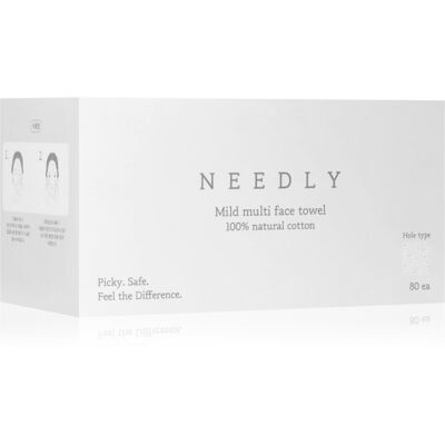 NEEDLY Mild Cleansing Multi Face Towel ręcznik jednorazowy 80 szt. NEEDLY Mild Cleansing Multi Face Towel ręcznik jednorazowy 80 szt.