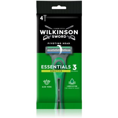Wilkinson Sword Extra 3 Sensitive - Jednorazowe maszynki do golenia - 4 szt. Wilkinson Sword Extra 3 Sensitive - Jednorazowe maszynki do golenia - 4 szt.