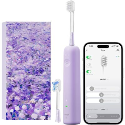 Laifen Wave Special elektryczna szczoteczka do zębów + 2 zapasowe końcówki Purple 1 szt. Laifen Wave Special elektryczna szczoteczka do zębów + 2 zapasowe końcówki Purple 1 szt.
