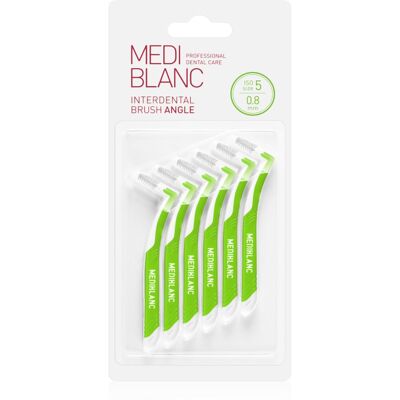 Mediblanc Szczoteczka międzyzębowa - 0,8mm Zielona - Szczoteczka międzyzębowa Mediblanc Szczoteczka międzyzębowa - 0,8mm Zielona - Szczoteczka międzyzębowa