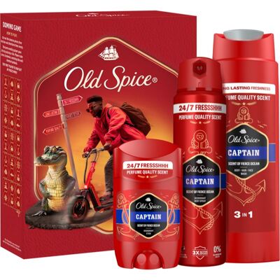 Old Spice Captain Gift Set zestaw upominkowy dla mężczyzn Old Spice Captain Gift Set zestaw upominkowy dla mężczyzn