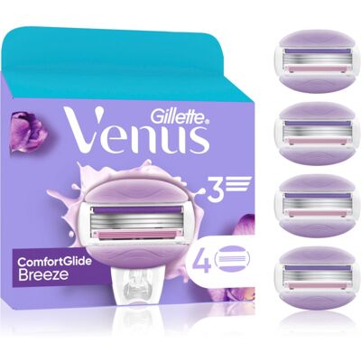 Gillette Venus Comfortglide Breeze zapasowe ostrza 4 szt. Gillette Venus Comfortglide Breeze zapasowe ostrza 4 szt.