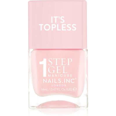 Nails Inc. It’s Topless lakier hybrydowy do paznokci dla długotrwałego efektu odcień Dakota 14 ml Nails Inc. It’s Topless lakier hybrydowy do paznokci dla długotrwałego efektu odcień Dakota 14 ml