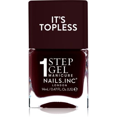 Nails Inc. - It’s Topless - Billie - 14 ml - Lakier żelowy do paznokci Nails Inc. - It’s Topless - Billie - 14 ml - Lakier żelowy do paznokci