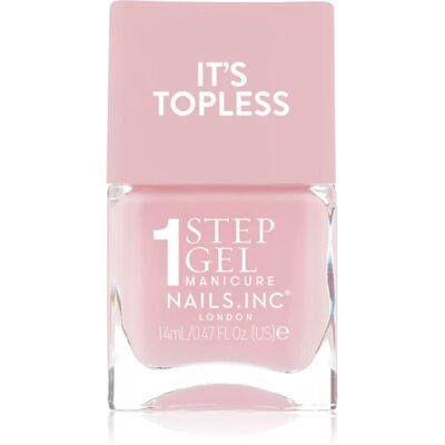 Nails Inc. It’s Topless lakier hybrydowy do paznokci dla długotrwałego efektu odcień Florence 14 ml Nails Inc. It’s Topless lakier hybrydowy do paznokci dla długotrwałego efektu odcień Florence 14 ml