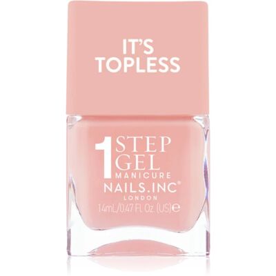 Nails Inc. It’s Topless lakier hybrydowy do paznokci dla długotrwałego efektu odcień Trinny 14 ml Nails Inc. It’s Topless lakier hybrydowy do paznokci dla długotrwałego efektu odcień Trinny 14 ml