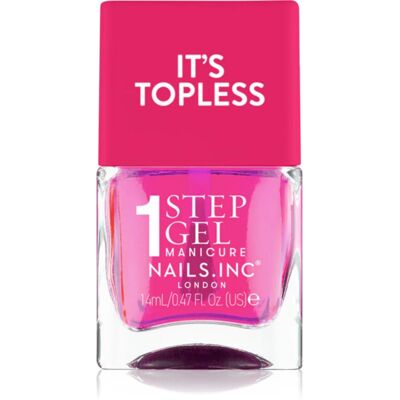 Nails Inc. It’s Topless lakier hybrydowy do paznokci dla długotrwałego efektu odcień Thea 14 ml Nails Inc. It’s Topless lakier hybrydowy do paznokci dla długotrwałego efektu odcień Thea 14 ml