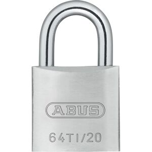 ABUS Kłódka cylindryczna, 64TI/20 Lock-Tag, opak. 12 szt., srebrna