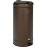 VAR Pojemnik na odpady, o dużej pojemności, poj. 66 l, wys. x szer. x głęb. 850 x 385 x 405 mm, brązowy