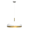 Eko-Light Lampa Wisząca Lincoln White/gold 1xe27 45cm
