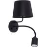 TK Lighting Maja Black Kinkiet 2 Pł E27 + Gu10