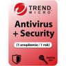 Trend Micro Antivirus + Security (1 urządzeń / 1 rok)