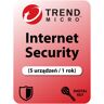 Trend Micro Internet Security (5 urządzeń / 1 rok)