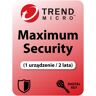 Trend Micro Maximum Security (1 urządzeń / 2 lata)