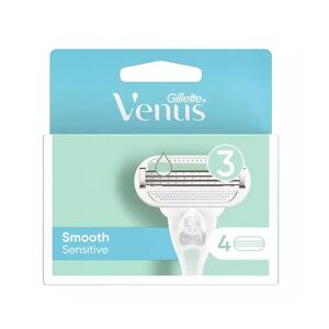 Venus Smooth Sensitive Wymienne Ostrza Do Maszynki Do Golenia Dla Kobiet 4szt
