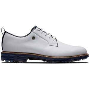 FootJoy Premiere Series Field męskie buty golfowe, biało/granatowe, biało/niebieske, standardowa, spikowe, 9.5