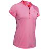 Under Armour Zinger Zip damskie polo, różowy, Damskie, XS